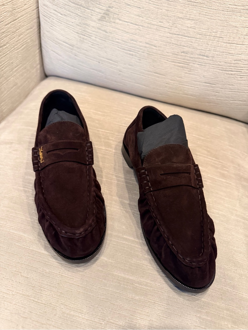 Yves Saint Laurent women’s brand new Le Loafer 15. Size 37.5.